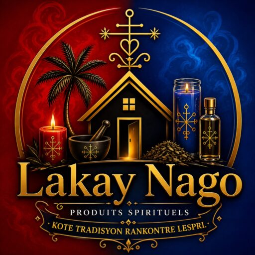 Logo Lakay Nago, produits spirituels